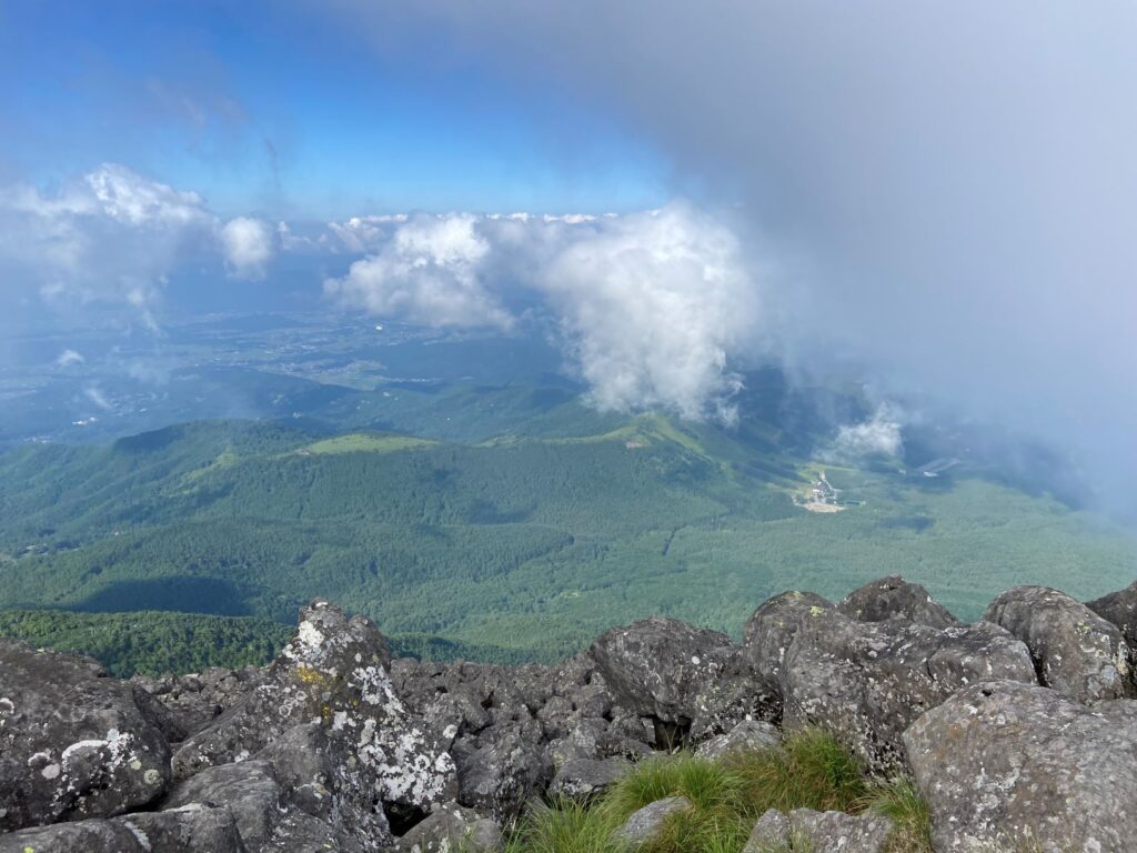 蓼科山山頂