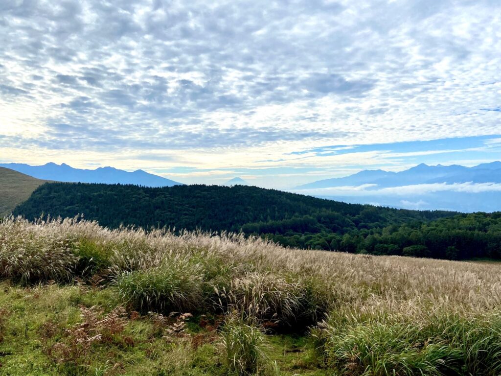 霧ヶ峰　秋の空