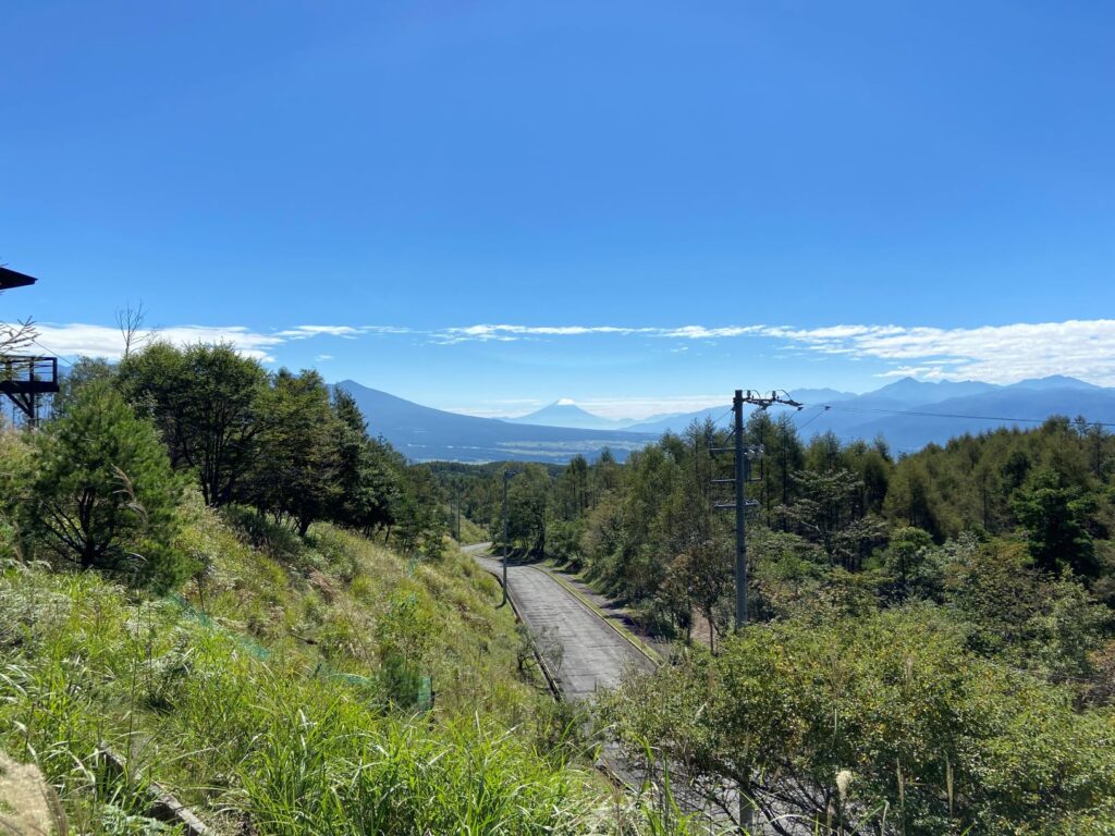 霧ヶ峰　パノラマビュー　眺望　アルプス