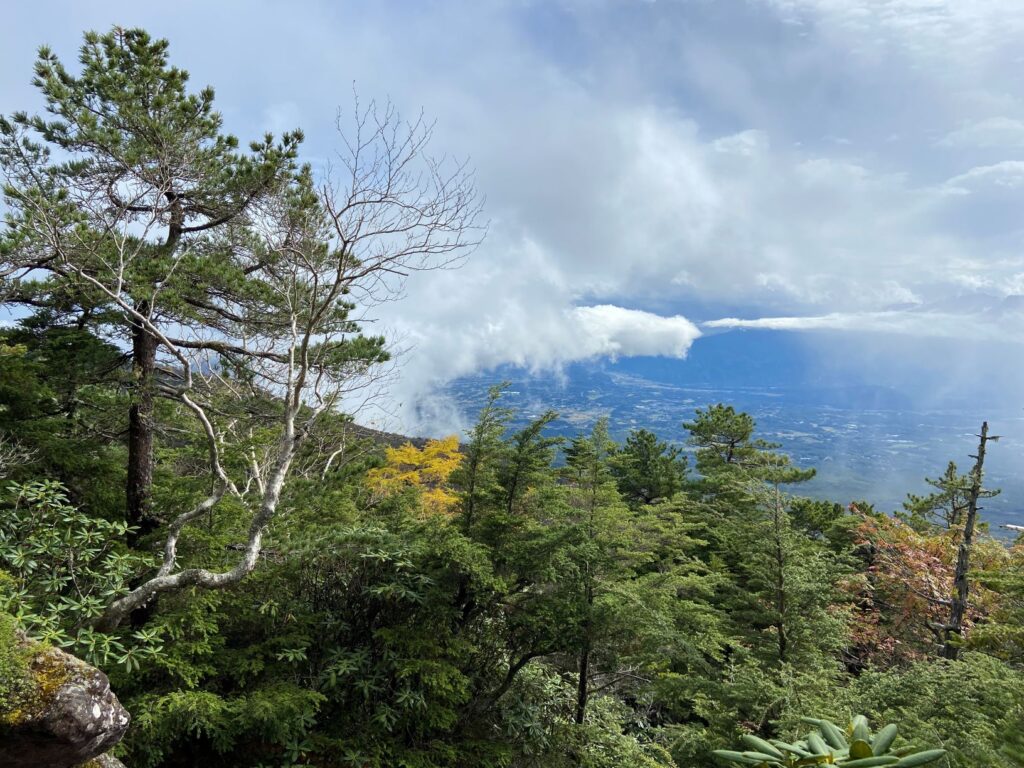 編笠山　別荘地　登山