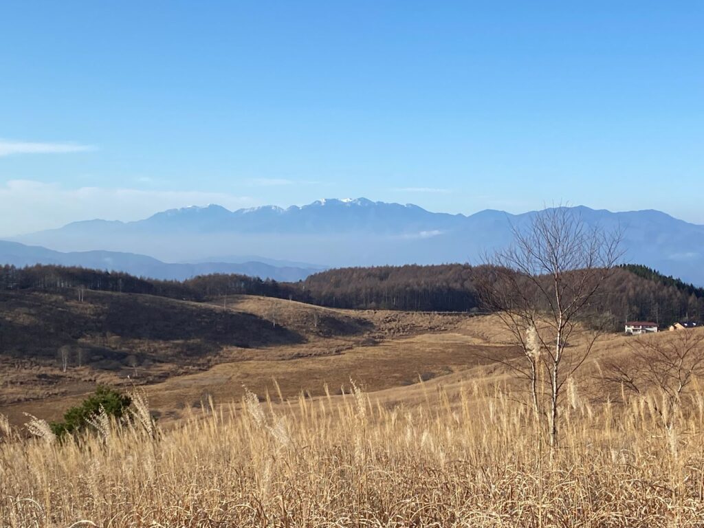 別荘地からの風景
中央アルプス