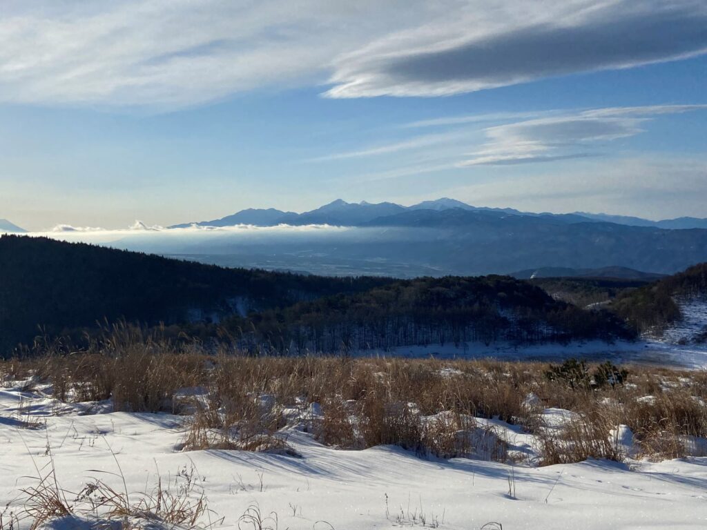 霧ヶ峰　冬