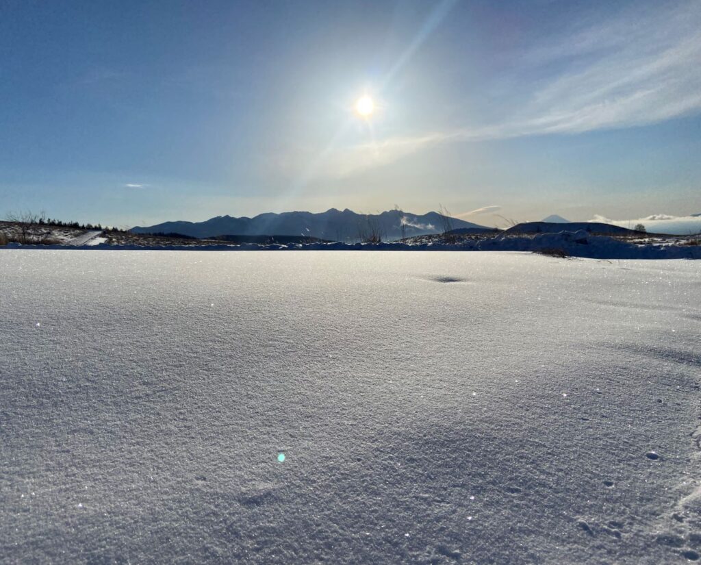 霧ヶ峰　冬