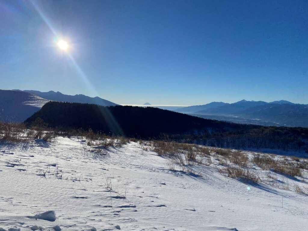 霧ヶ峰　冬