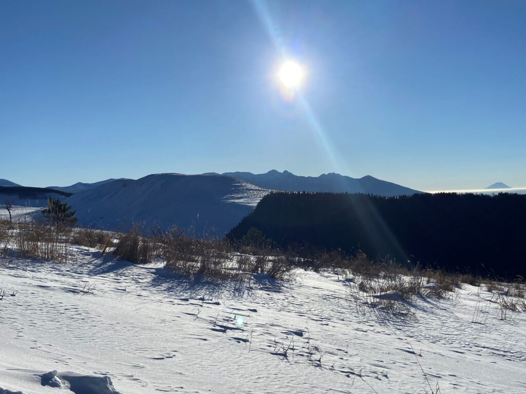 霧ヶ峰　冬