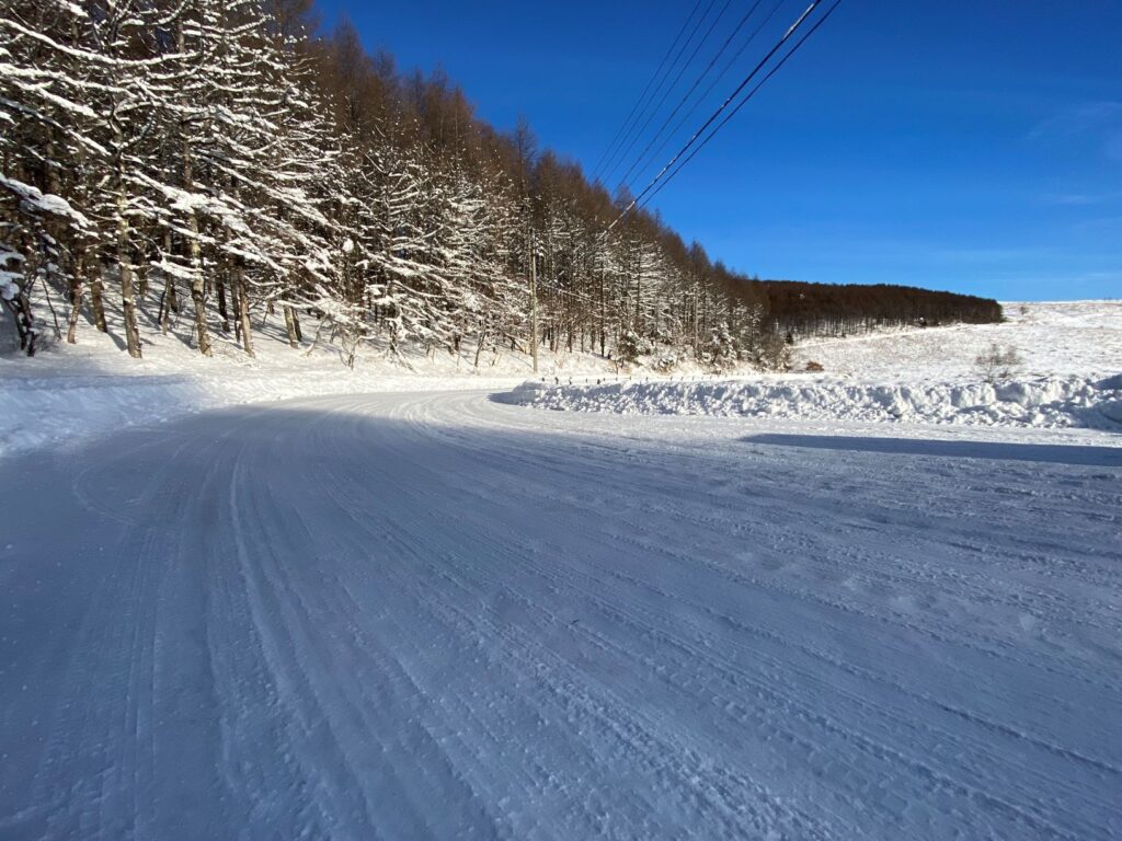 霧ヶ峰　諏訪市　茅野市　道路状況