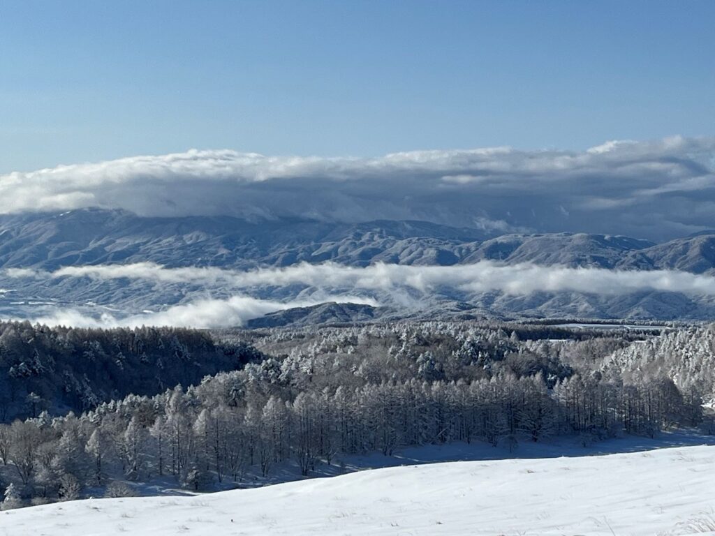 霧ヶ峰　冬　別荘地
別荘の冬　別荘の雪