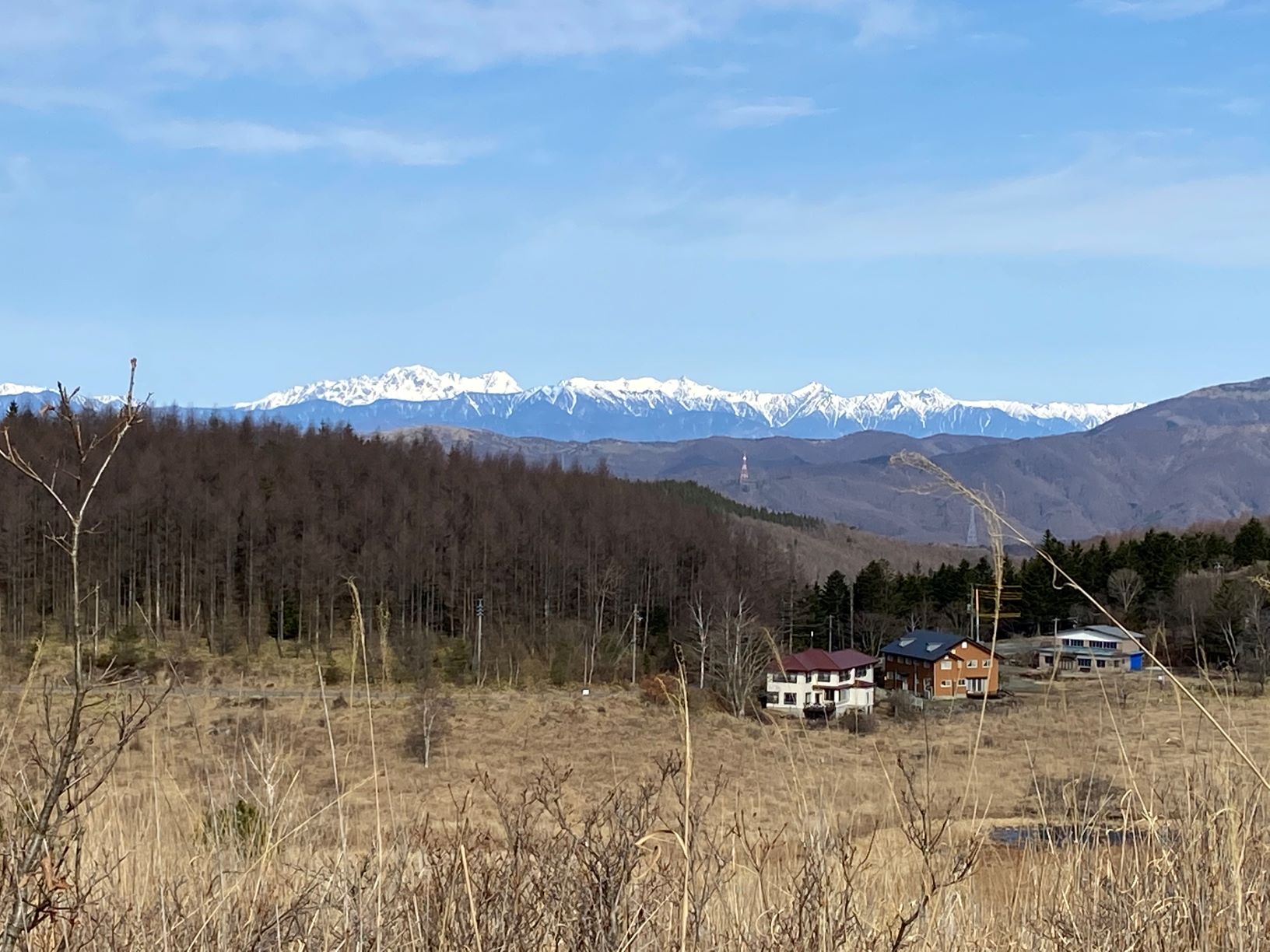 別荘地　北アルプス