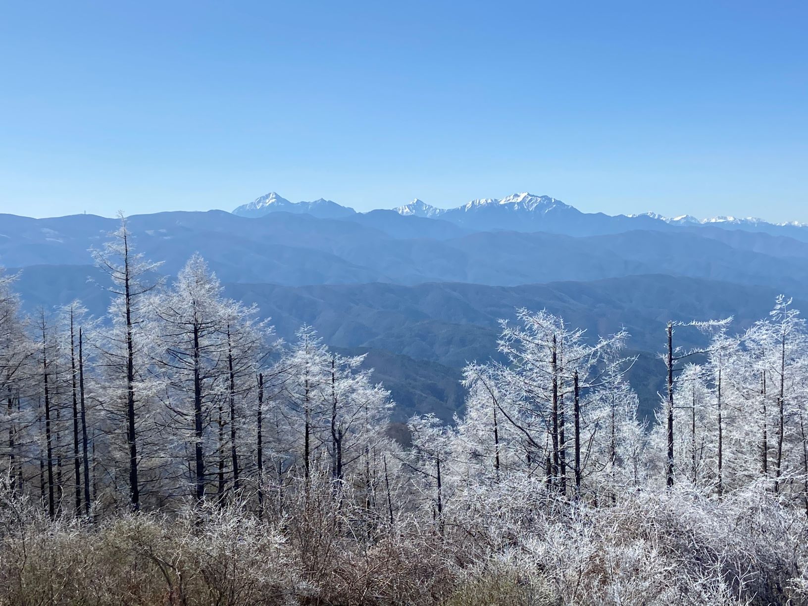 守屋山からのながめ