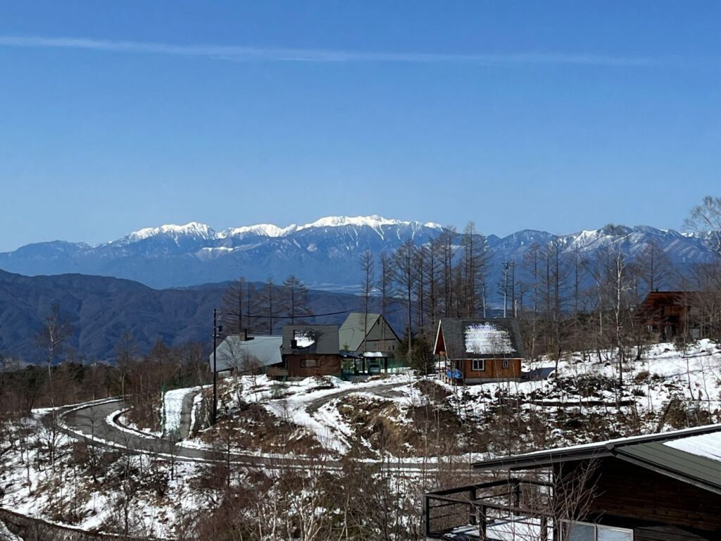 霧ヶ峰別荘地　中央アルプス