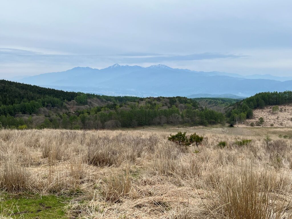 霧ヶ峰から見える景色