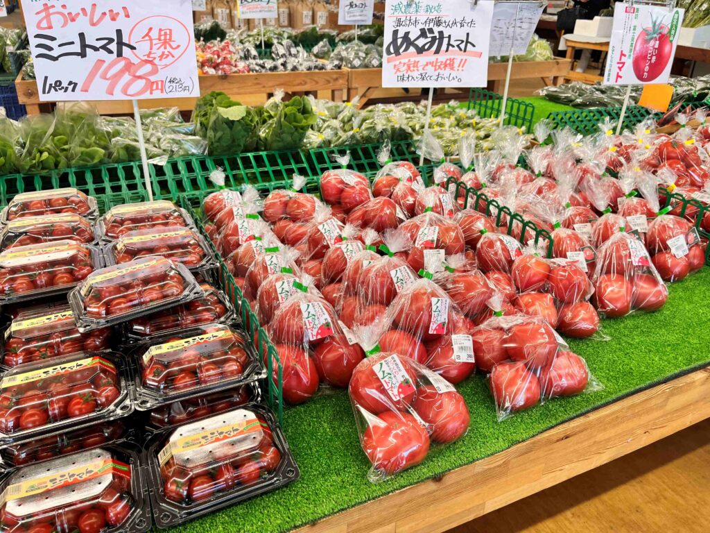 たてしな自由農園　春の野菜