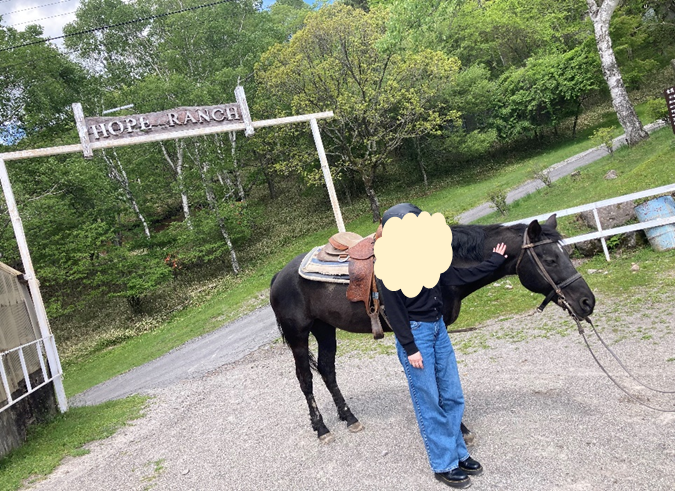 霧ヶ峰　白樺湖　別荘地　ビバルデの丘　ホープロッヂ乗馬牧場　ビーナスライン　乗馬