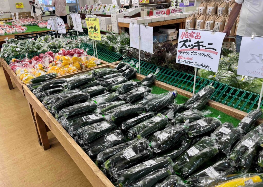 別荘地の買い物
別荘買い出し
物産所
ナガノパープル