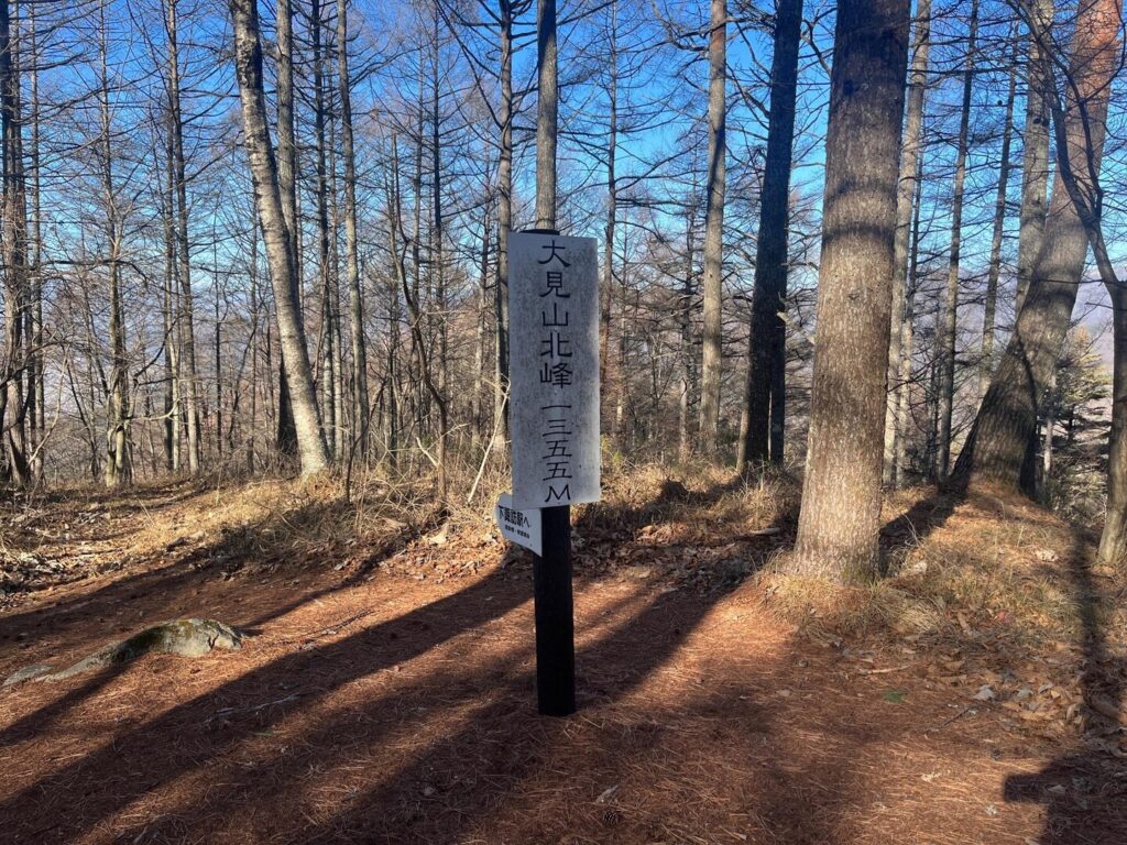 大見山　
蓼の海