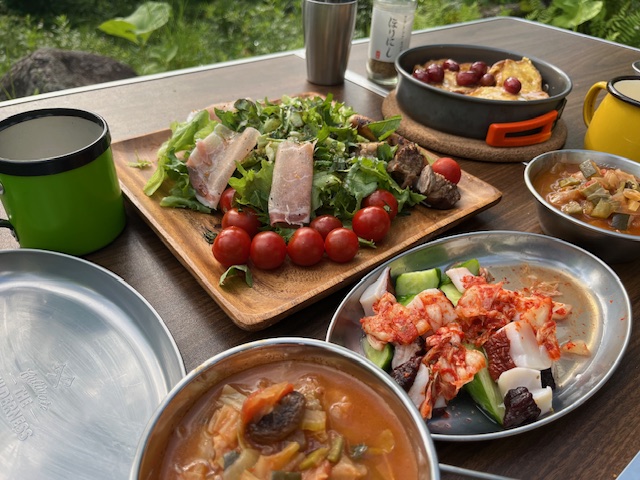 霧ヶ峰キャンプ
テント泊
キャンプ飯