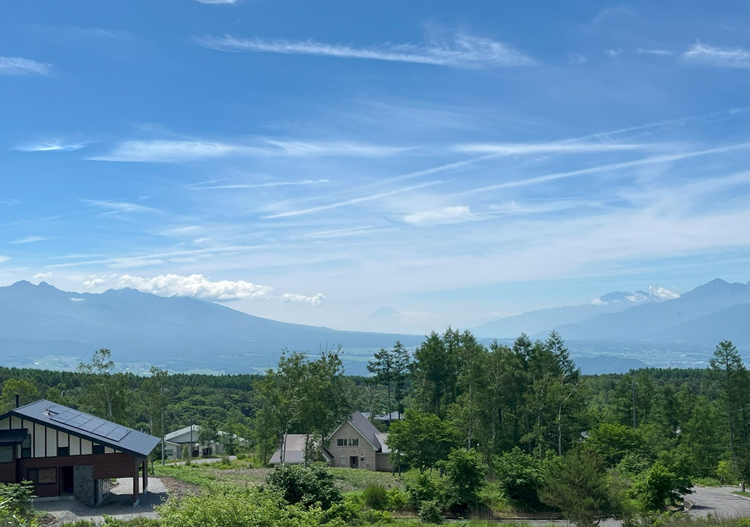 富士山
八ヶ岳
南アルプス
夏
霧ケ峰
別荘