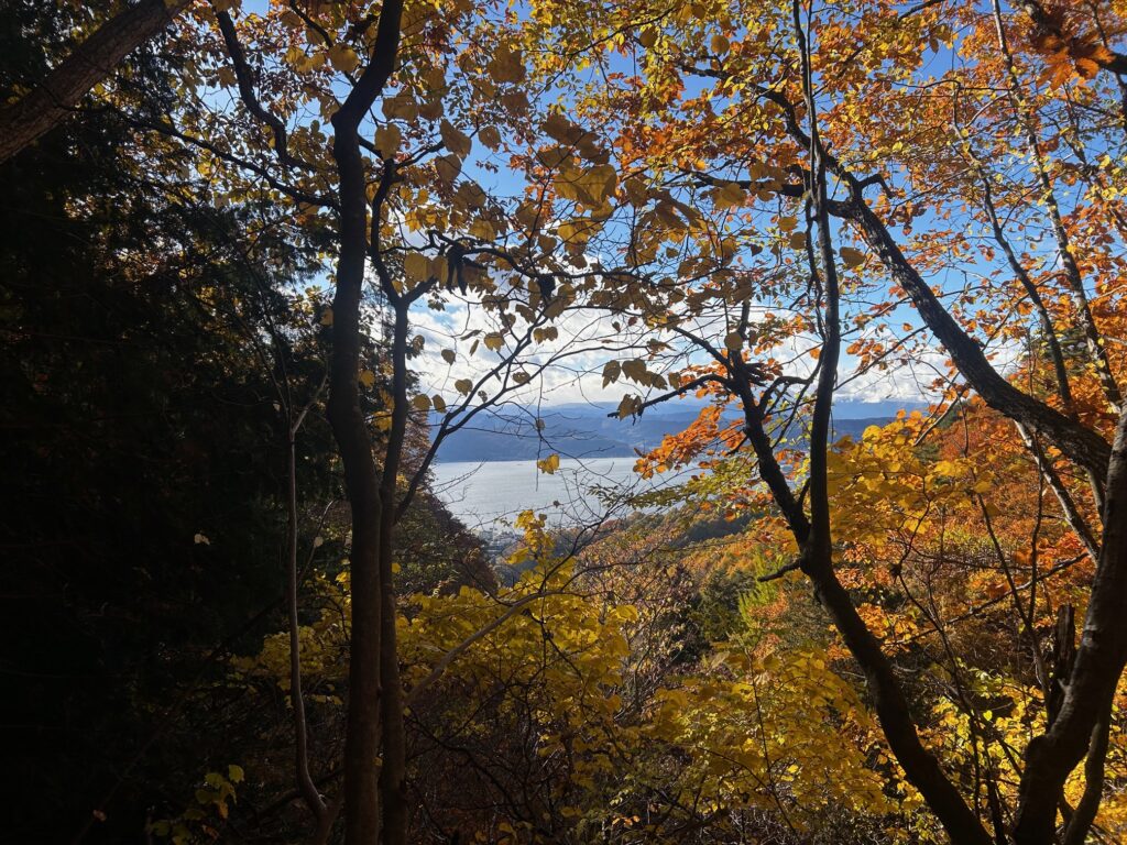 阿弥陀寺 諏訪市
紅葉の寺巡り
