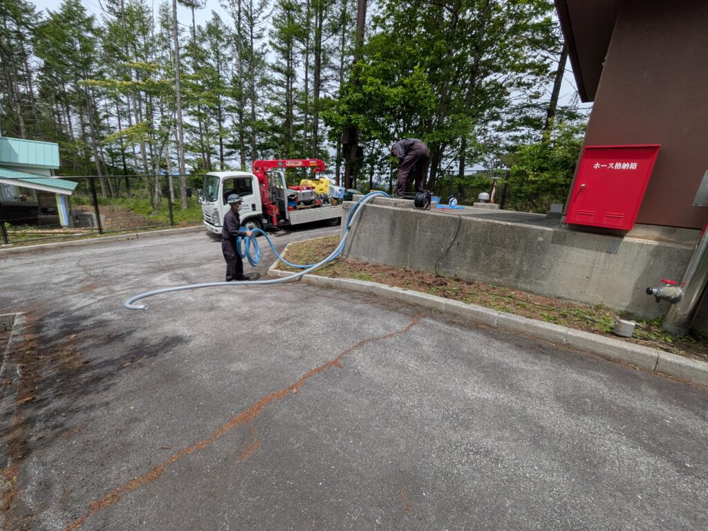 別荘地の簡易水道