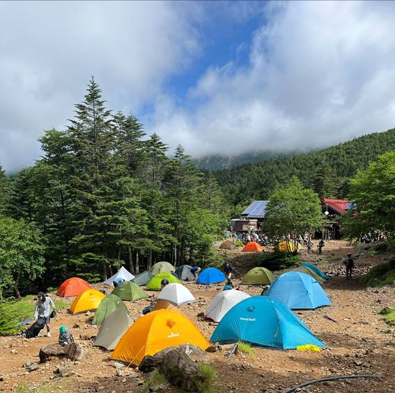 八ヶ岳、霧ケ峰、夏山、登山、赤岳、夏山登山、ブロッケン現象、赤岳展望荘、雲海、北アルプス、中央アルプス、南アルプス、富士山、高山植物、こまくさ、キャンプ、行者小屋