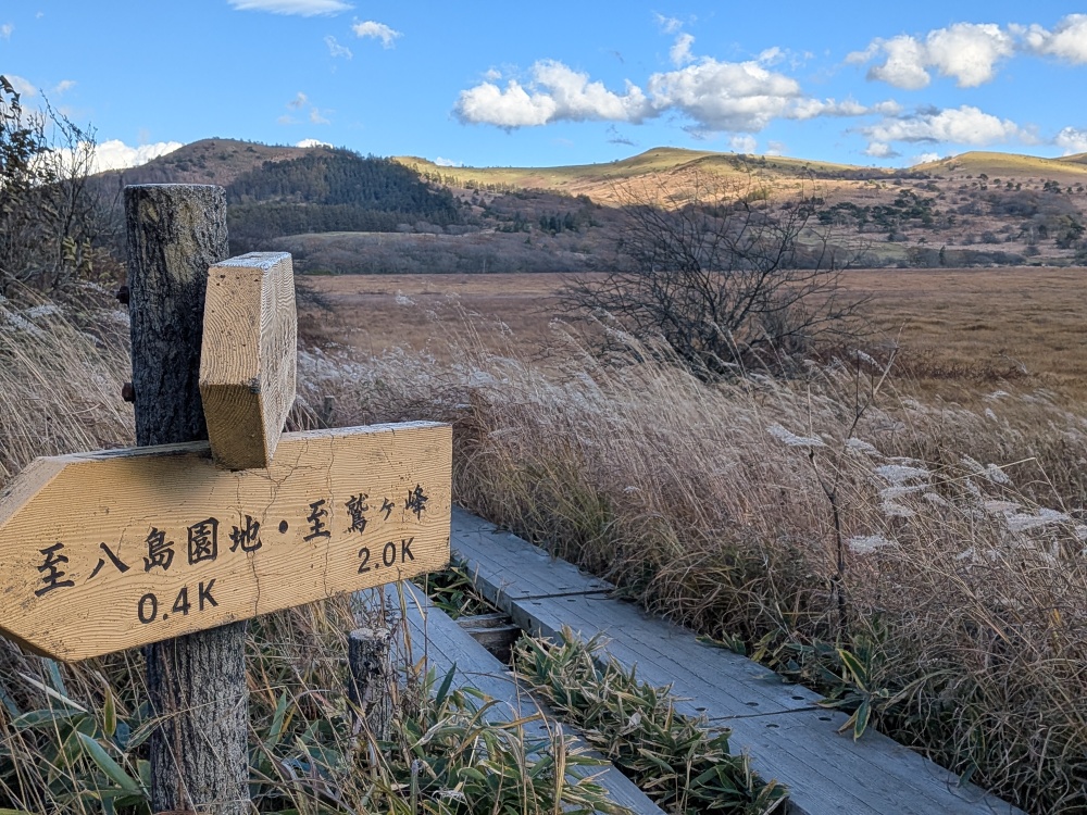 トレランコース
さくっと登れるコース
霧ヶ峰　鷲ヶ峰
景色のよいコース
